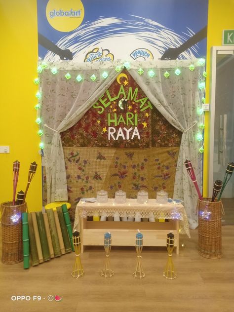 Raya backdrop by Global Art Krubong Raya Backdrop, Global Art, Quick Saves, Art