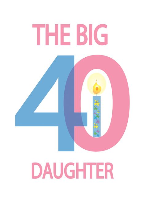 Happy 40th Birthday Daughter, 40th Birthday Daughter, Birthday Greetings For Myself, 40th Birthday Messages, Birthday Message For Daughter, Birthday Greetings For Daughter, 40th Birthday Wishes, Birthday Msgs, 40th Birthday Quotes