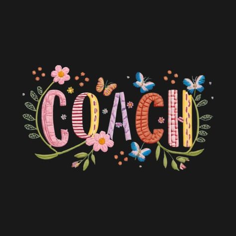 Check out this awesome 'Coach Gift - Flowers and Butterflies. Gift Idea For a Coach or...' design on @TeePublic! Teacher Embroidery, Gift Flowers, Coach Gift, Flowers And Butterflies, Coach Gifts, Kids Magnets, Case Stickers, Phone Case Stickers, Cool Walls