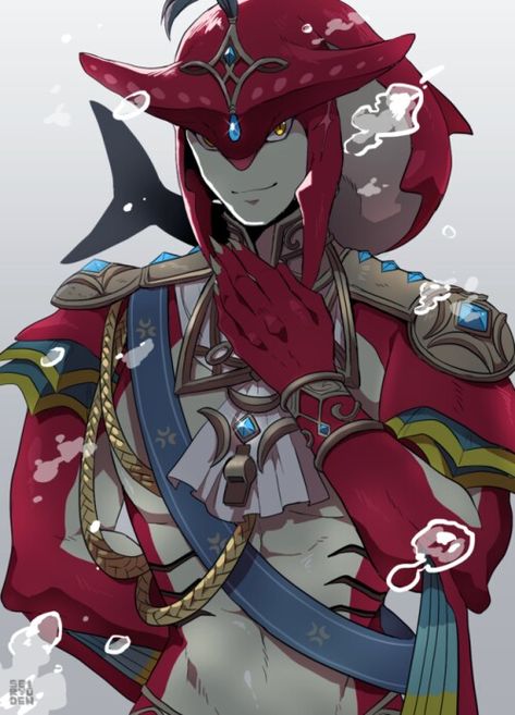 Sidon Zelda, Link X Sidon, Sidon X Link, Prince Sidon, Dark Link, Zelda Botw, Legends Of Zelda, Link Zelda, Zelda Breath Of The Wild