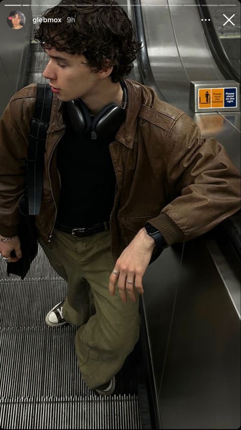 Men’s Brown Leather Jacket Outfit, Mens Brown Leather Jacket Outfit, Brown Jacket Outfit, Brown Leather Jacket Outfit, Leather Jacket Outfit Men, Brown Leather Jacket Men, Masc Outfits, Men Stylish Dress, Guys Clothing Styles