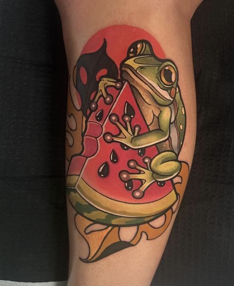 Tattoo Design Ideas For Women, Inigo Montoya, Wrist Tattoo Designs, Neotraditional Tattoo, Food Tattoos, Frog Tattoos, Tattoo Ideas For Women, Traditional Tattoo Design, Wrist Tattoo