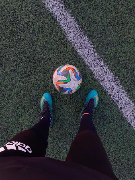 Football 🫀⚽️ Football Ball Aesthetic, Football Aethstetic, Football Shoes Aesthetic, Football Asethic Pictures, Sports Aesthetic Soccer, Footballers Aesthetic, Football Pfp Aesthetic, Football Asethic, Playing Football Aesthetic