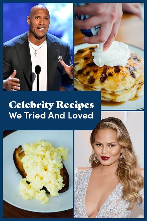 10 Celebrity Recipes We Don't Regret Trying Celebrity Food, Celebrity Chef Recipes, Royal Recipe, Famous Recipes, Famous Chef, Chefs Recipes, Celebrity Recipes, Cooking Advice, Baking Hacks