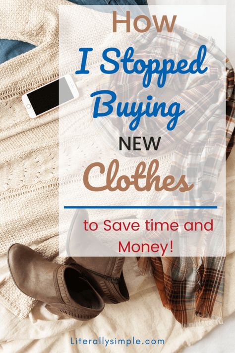 How To Stop Buying Clothes, Be More Intentional, Minimalism Challenge, Minimalism Lifestyle, New Challenge, Spending Habits, Frugal Living Tips, How To Hem Pants, Change Your Mindset