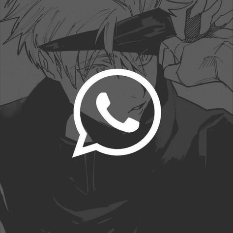 WhatsApp Telephone Icon, Anime App Icon, Whatsapp Icon, App Anime, Glowing Art, Iphone App Layout, Cute Anime Chibi, Iphone Design, App Logo