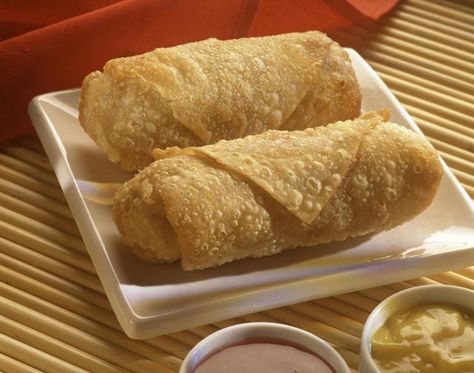 Chinese Egg Roll Wrappers Recipe      2 cups all-purpose flour     1 large egg     1 teaspoon salt     1/2 cup ice water     Cornstarch Chinese Egg Rolls, Egg Roll Wraps, Homemade Egg Rolls, Chicken Spring Rolls, Chinese Egg, Egg Roll Recipes, Egg Roll Wrappers, Ice Water, Egg Roll