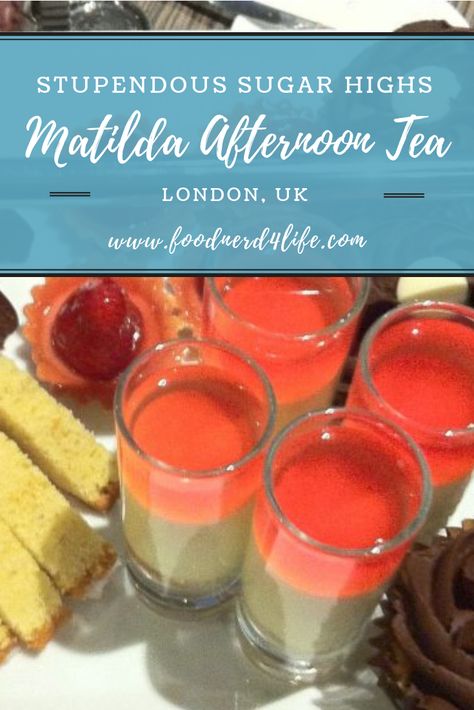 Review of a Matilda Themed Afternoon Tea, London, UK. Matilda Themed Food, Matilda Party, Strawberry Tarts, Best Places In London, Afternoon Tea London, Kids Book Club, Afternoon Tea Parties, Tea Sandwiches, The Theatre