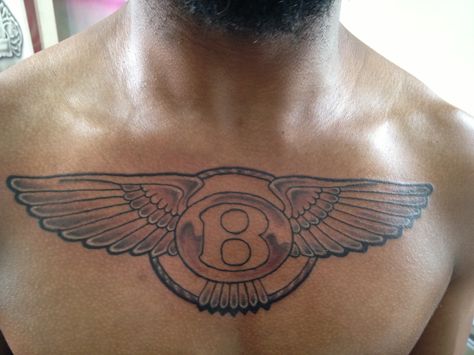 Bentley tattoo Bentley Logo Tattoo, Bentley Symbol, Bentley Tattoo, Bentley Logo, Tattoos Pictures, Car Tattoos, B Tattoo, Symbol Tattoos, Tattoo Meaning