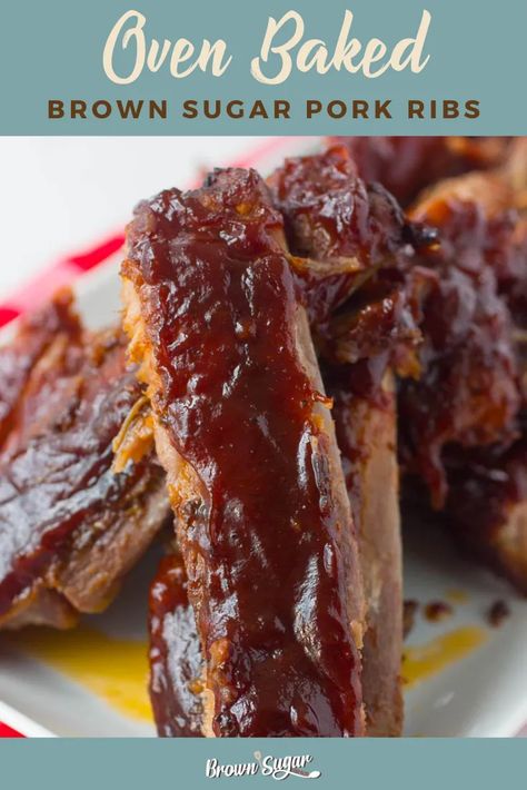 Baked Spare Ribs, Easy Rib Recipes, Back Ribs In Oven, Oven Baked Pork Ribs, Pork Spare Ribs Recipe, Ribs Recipe Oven, Baked Pork Ribs, Pork Ribs Recipe, Glazed Ribs