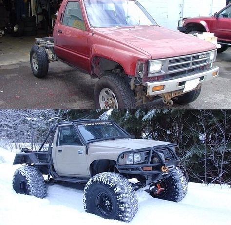 Toyota Truggy, Nissan Hardbody 4x4, Custom Truck Flatbeds, Toyota Runner, Accessoires 4x4, Toyota Pickup 4x4, Nissan Hardbody, Truck Flatbeds, Tacoma Truck