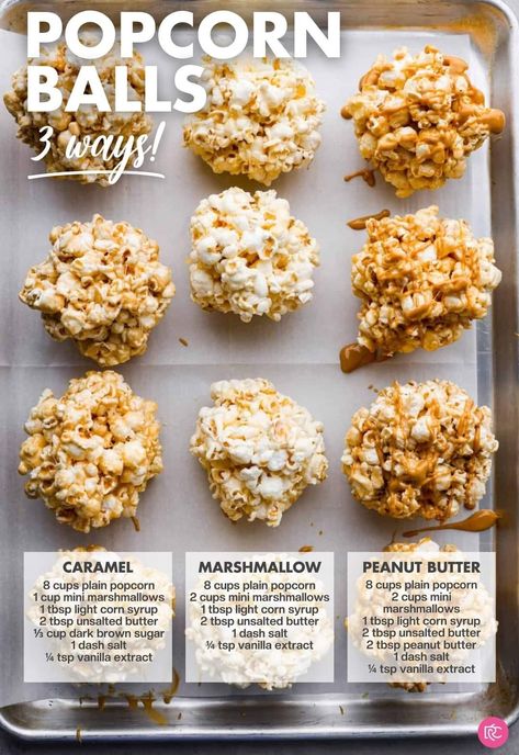 Caramel Corn Balls, Thanksgiving Popcorn Balls, Fall Popcorn Balls, Party Popcorn Recipe, Best Popcorn Balls Recipe, Carmel Popcorn Balls Recipe, How To Make Popcorn Balls, Fall Popcorn Mix Recipes, Christmas Popcorn Balls