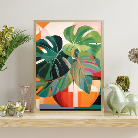 Plant art print