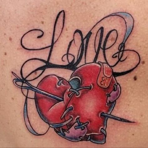 Forbidden Love Tattoo Design, Heartless Tattoo, Tattoo Sisters, Music Symbol Tattoo, Tattoo Bts, Siren Tattoo, Sisters Tattoo, Tattoos To Cover Scars, Bracelet Tattoo