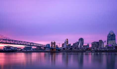 Cincinnati Ohio, Bay Bridge, City Skyline, Travel Bucket, Cincinnati, New York Skyline, Ohio, Travel