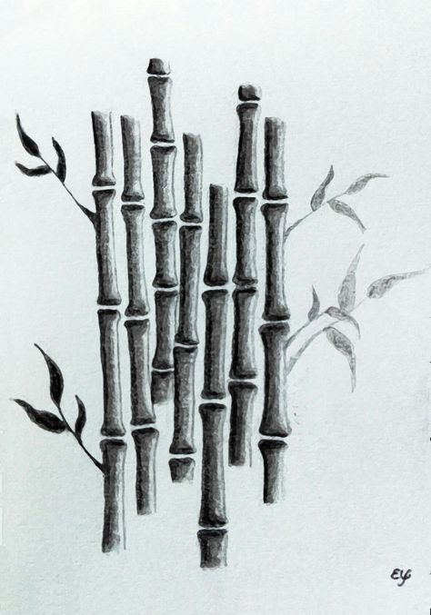 Bamboo Drawing, Things To Draw Ideas, Cny 2024, To Draw Ideas, Rope Drawing, Texture Sketch, Drawing With Charcoal, Rose Step By Step, Bead Board Walls