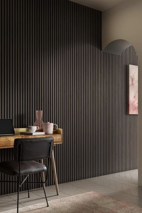 Tv Fal, Fabric Walls, Wall Paneling Diy, Workout Room, Wood Slat Wall, Wood Plastic Composite, Acoustic Wall, Wood Panel Walls, Slat Wall