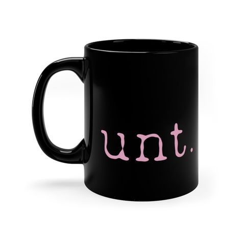 Cricut Mug Ideas Funny, Inappropriate Coffee Mugs, Rude Coffee Mugs, Fall Out Of Love, Paint Pottery, Rude Mugs, Birthday Things, Black Funny, Color Me Mine