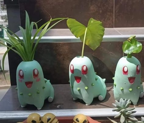 Plant Pokemon, Car Themed Bedrooms, Pokemon Theme, Family Presents, 3d Printed Objects, Geek Decor, 3d Printing Projects, Pretty Mugs, Clay Crafts Air Dry