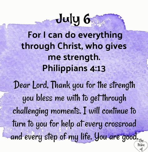 July 6th Quote, July 6 Blessings, July Blessings, July Quotes, 6 July, Heaven Quotes, Daily Blessings, Christian Quotes Prayer, Quotes Prayer