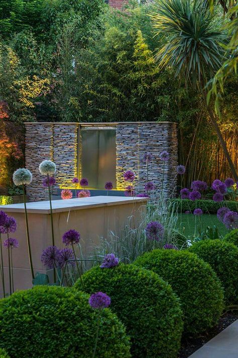 LOVE... Contemporary Garden Design, Modern Garden Design, Plant Ideas, Have Inspiration, Contemporary Garden, Outdoor Gardens Design, Small Garden Design, Gorgeous Gardens, Back Garden