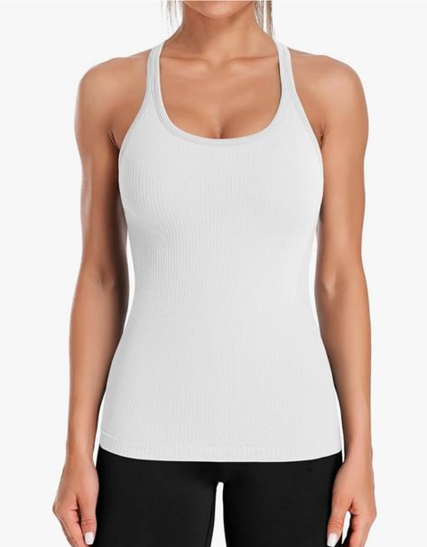 Fashion Organization, Tank Top Bras, Workout Tank Top, Sport Tank Tops, Athletic Top, Yoga Shirts, Ribbed Tank Tops, Yoga Tops, Workout Tanks