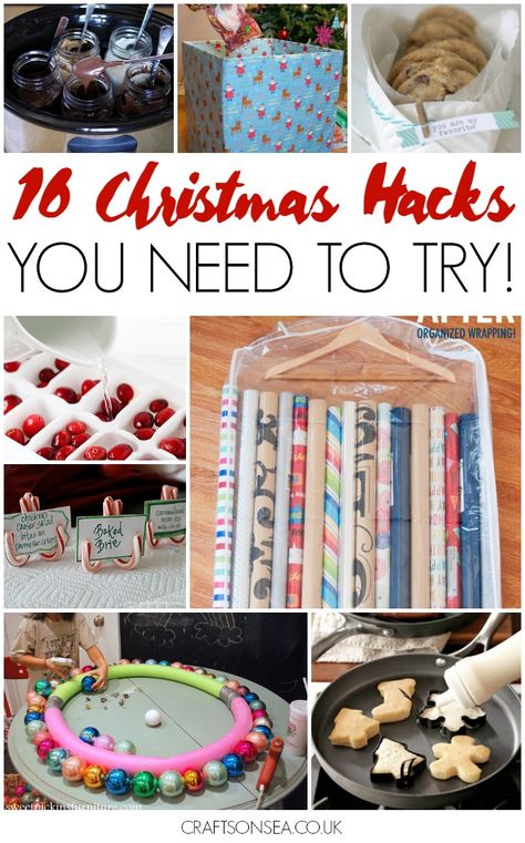 Tried and tested hacks to make this Christmas your best - and most stress free - ever. From show-stopping decs to baking brilliance you have to see these! Craft Hacks, Christmas Tips, Christmas Photo Album, Halloween Crafts Preschool, Holiday Hack, Christmas Crafts For Kids To Make, Christmas Hacks, Christmas Crafts For Kids, Christmas Activities