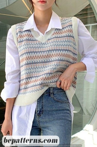 Free Cardigan Pattern | Easy and Aesthetic | Cozy for Beginners Beginner Crochet Patterns Free, Free Cardigan Pattern, Crochet Cardigan For Beginners, Knitted Vest Outfit, Sweater Vest Outfit Women, Beginner Crochet Patterns, Vest Outfit Women, Free Easy Crochet Patterns, Knit Vest Outfit