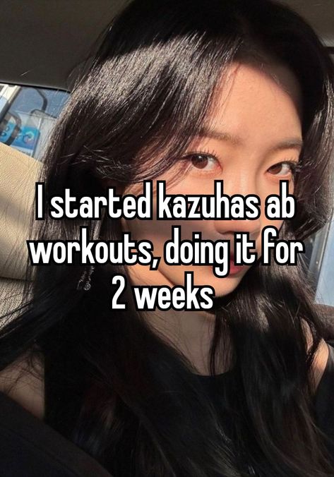 Kazuha Lesserafim Workout, Kazuha Abs Workout, Kazuha Workout, Lesserafim Workout, Kazuha Lesserafim, Workout Results, My Digital Diary, Just Pictures, My Vision Board