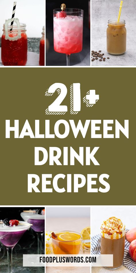 Get ready to spook up your Halloween parties with these chillingly cool drink ideas! Whether you're hosting a crowd or just looking for some fun recipes, these Halloween-themed drinks have got you covered. From spooky cocktails to easy mocktails, there's something for everyone to enjoy. Impress your friends with the best Halloween cocktails and keep the party going all night long. 
| Halloween Themed Drinks | Halloween Inspired Alcoholic Drinks | halloween drink ideas easy | Cool Drink Ideas, Alcoholic Drinks Halloween, Easy Halloween Drinks Alcohol, Spooky Alcoholic Drinks, Cocktails In A Bag, Halloween Alcoholic Drinks, Halloween Drink Ideas, Starbucks Caramel Brulee Latte, Halloween Punch For Kids