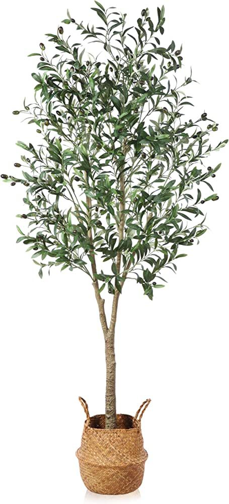 Olive Tree Topiary, Tall Fake Plants, Artificial Olive Tree, Olive Plant, Tree In Pot, Plants For Home, Faux Olive Tree, Fake Trees, Screen Room