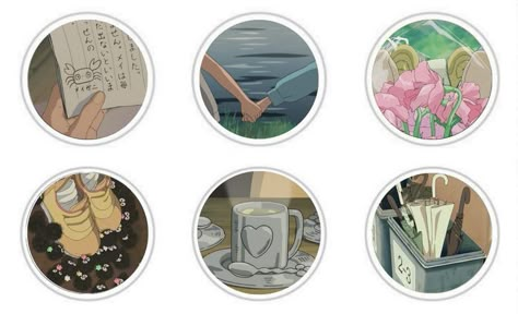 Cute Studio Ghibli Icons, Studio Ghibli Ig Highlights, Studio Ghibli Instagram Icon, Studio Ghibli Story Highlights, Instagram Highlight Covers Studio Ghibli, Studio Ghibli Highlight Instagram, Ghibli Highlight Covers, Studio Ghibli Pfp Aesthetic, Studio Ghibli Aesthetic Icon