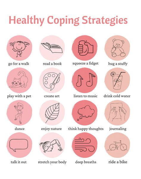 Healthy Coping Strategies, Motivation Art, Mental Health Activities, Quotes Faith, Mental Health Facts, Be Calm, Mental Health Therapy, Self Care Bullet Journal, Therapy Worksheets