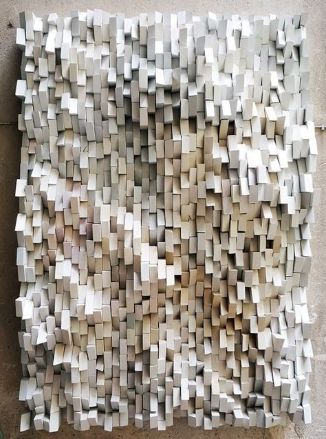 Art Texture, Visual Texture, Sculpture Installation, Paper Sculpture, Art Plastique, Texture Art, Wall Sculptures, Textures Patterns, Installation Art