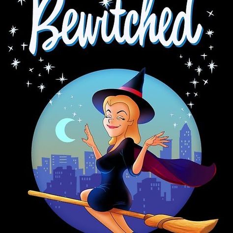 Bewitched Cartoon, Halloween Glamour, Munsters House, Iconic Costumes, Bewitched Tv Show, Care Bear Tattoos, Fantasy Witch, Hanna Barbera Cartoons, I Dream Of Jeannie