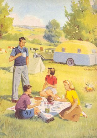 Enid Blyton Books, Memory Drawing, Vintage Housewife, Enid Blyton, Family Camping Trip, Ladybird Books, Vintage Travel Trailers, Camping Party, Vintage Camping