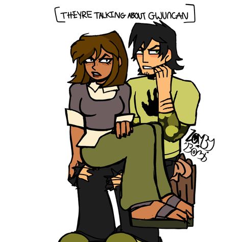 Total Drama Island Duncan X Trent, Total Drama Gwent Fanart, Trent And Courtney, Total Drama Courtney Fan Art, Trent And Gwen Fanart, Jo Total Drama Fanart, Gwuncan Total Drama, Team Amazon Total Drama Fanart, Trent Total Drama Icon