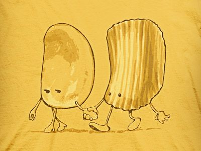 Potato Chip Drawing, Potato Chip Tattoo, Chips Tattoo, Potato Tattoo, Potato Party, Chip Tattoo, Inktober 2024, Venom Art, Stuffed Potato Balls