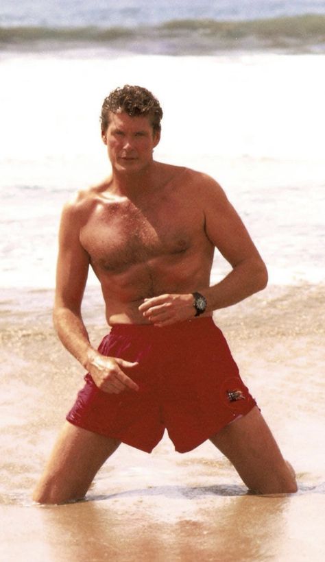 David Hasselhoff Baywatch, Mitch Buchannon, Baywatch Tv Show, Baywatch Hawaii, Michael Knight, Kitt Knight Rider, Walker Texas Rangers, David Hasselhoff, Knight Rider