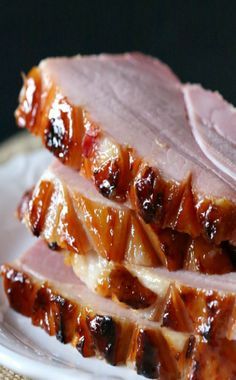 Glaze For Ham, Pineapple Glaze For Ham, Bourbon Butter, Ham Dishes, Pineapple Glaze, Honey Baked, Honey Baked Ham, Life In The City, Glazed Ham