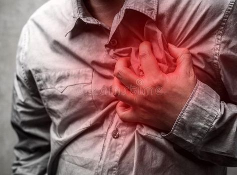 Heart attack concept. Man suffering from chest pain, Health care. #Sponsored , #sponsored, #advertisement, #concept, #Heart, #Health, #Man Man Heart, About Heart, Heart Images, Chest Pain, The Heart Of Man, Heart Health, Infographic Templates, Mens Health, Art Reference Poses