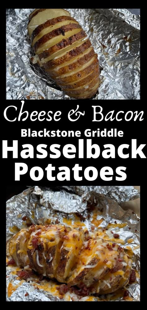 Baked Potato On Blackstone Griddle, Baked Potatoes On The Blackstone, Food To Cook On Flat Top Grill, Potatoes Blackstone Griddle, Blackstone Grill Potato Recipes, Baked Potatoes On Blackstone Griddle, Griddle Potato Recipes, Red Potatoes On Blackstone Griddle, Cheap Easy Blackstone Meals