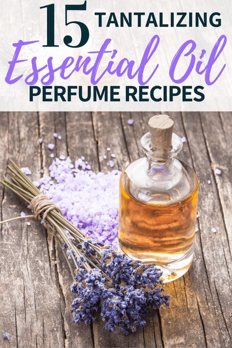 These essential oil perfume recipes are so simple and easy to make! They're all natural and a great way to give your skin a wonderful scent. All you need are essential oils and a great carrier oil to have a chemical-free perfume. Essential oils offer a natural way to smell great! Treat your skin and your body to this simple beauty recipe that you can easily make at home. These DIY perfume recipes are also great for homemade gifts as well! #essentialoils #DIYperfume #perfumerecipes #... Organic Perfume Diy, Diy Natural Perfume Recipes, Diy Natural Perfume, Essential Oil Perfume Blends Recipes, Essential Oils Perfume Recipes, Diy Perfume Essential Oils, Fragrance Oil Recipes, Diy Essential Oil Perfume, Natural Perfume Recipes