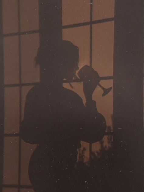 The Woman In The Window Aesthetic, Female Drinking Wine, Woman With Wine Glass Photography, Wine Woman Aesthetic, Woman Shadow Aesthetic, Wine At Home Aesthetic, Wein Aesthetic, Woman Aesthetic Photography, Glass Of Wine Aesthetic