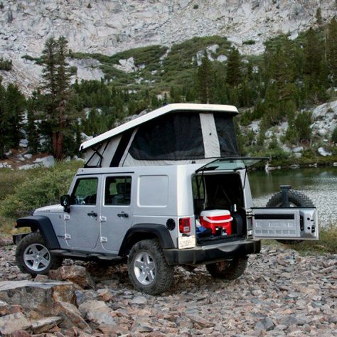 Here are six of our favorite vehicles (and add-ons) to help you find freedom on the open road. Linex Jeep, Oxygen Cycle, Jeep Wrangler Camper, Aev Jeep, Camping Jeep, Wagoneer Jeep, Jeep Lj, Delivery Bike, Jeep Trailhawk