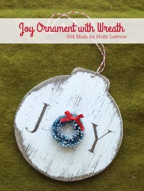 Christmas Diy Kids, 12 December, Wood Christmas Ornaments, Wooden Ornament, Easy Christmas Diy, Christmas Ornaments Homemade, Christmas Ornament Crafts, Handmade Christmas Ornaments, Christmas Ornaments To Make