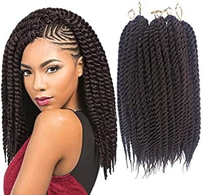 6 Packs 14" Havana Mambo Twist Crochet Braids Senegalese Twist Crochet Hair Havana Mambo Braiding Hair Extensions (4#) Amazon purchase Havana Mambo Twist Crochet, Senegalese Twist Crochet Braids, Senegalese Twist Crochet Hair, Mambo Twist, Cabello Afro Natural, Senegalese Twists, Braiding Hair Extensions, Short Box Braids Hairstyles, Feed In Braids Hairstyles