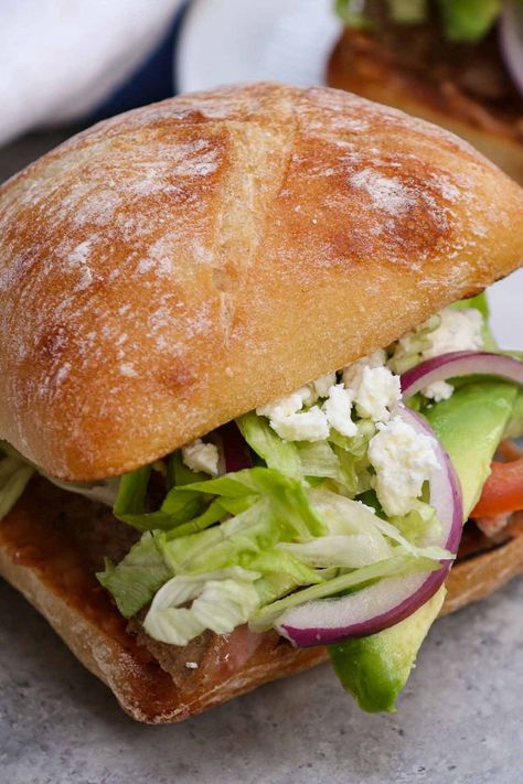 Best Mexican Torta Recipe - IzzyCooking Tortas Recipe, Tortas Mexicanas Recipe, Mexican Tortas Recipe, Chicken Tortas, Mexican Sandwiches, Mexican Torta, Mexican Tortas, Tortas Sandwich, Cojita Cheese