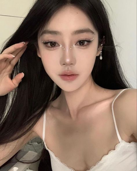 Angel Makeup, Concert Makeup, Asian Makeup Looks, Korean Makeup Look, Girly Makeup, Casual Makeup, Ethereal Makeup, Pinterest Makeup, Cute Makeup Looks