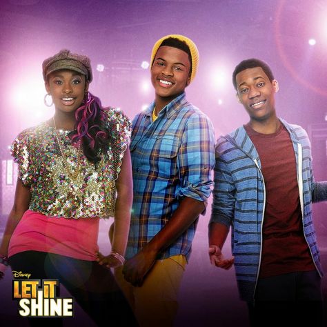 Let It Shine Poster, Let It Shine Movie, Outfit Fiesta, Trevor Jackson, Coco Jones, Y2k Disney, Tyler James, 2010s Nostalgia, Disney Channel Original